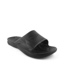 red tape Men Typographic Flip Flops Slides with Flat Heels image 2