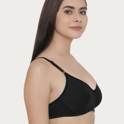 clovia Non-Padded Full-Coverage Non-Wired T-Shirt Bra image 2