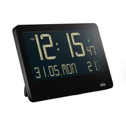 braun Digital Clock with Indoor Temperature image 2