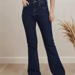 Shein Full Length Light Wash Jeans with Pockets-image-5