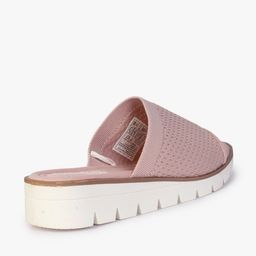 comfort plus by payless Knitted Slides with Brand Typography image 2