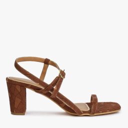 hi-attitude Strappy Block Heels with Buckle Fastening image 2