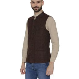 neudis Self-Designed Nehru Jacket with Welt Pockets image 2