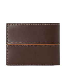 puma Leather Bi-Fold Wallet with Logo Applique image 2