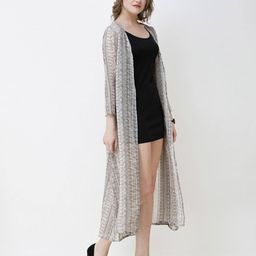scorpius Printed Front-Open Shrug image 2