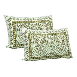 bedlinen Paisley Print King-Size Bedsheet with Pillow Covers image 2