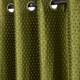 cortina eyelet curtain Pack of 2 Micro Print Window Curtains image 2