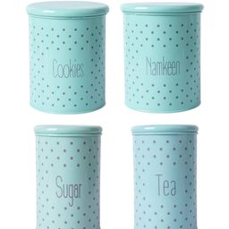 market 99 Set of 4 Iron Jars with Lids image 2