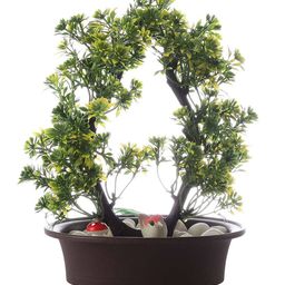 foliyaj Artificial U-Shaped Bonsai Tree image 2