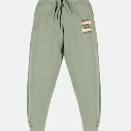 kiddopanti Boys Pack of 2 Joggers with Elasticated Drawstring Waist image 2