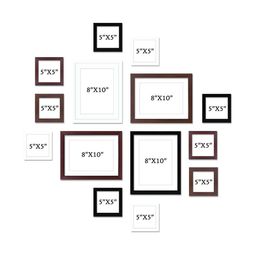 random Set of 14 Rectangular Photo Frames image 2
