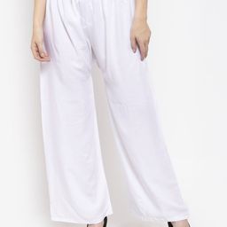 clora creation Pack of 3 Palazzos with Drawstring Waist image 2