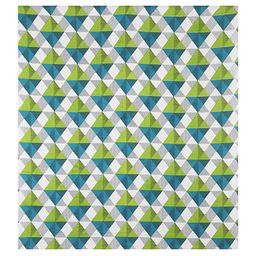 uniqchoice Geometric Print Double Bedsheet with 2 Pillow Covers image 2