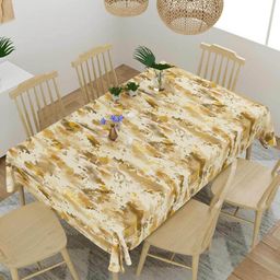 ever home Printed Rectangular Table Cover image 2