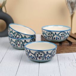vareesha Set of 4 Printed Serving Bowls image 2