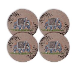 hosta homes Set of 4 Printed Cotton Table Placemats image 2