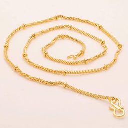 fashion frill Set of 2 Chains with S-Hook Closure image 2