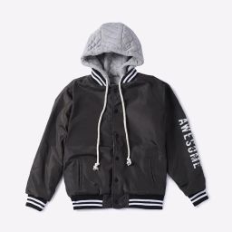 yb dnmx Reversible Hooded Jacket with Insert Pockets image 2