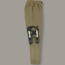 jumping joey Typographic Print Joggers with Drawstring Waist image 2