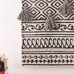 handicraft-palace Hand Block Print Cotton Macrame Tapestry image 2