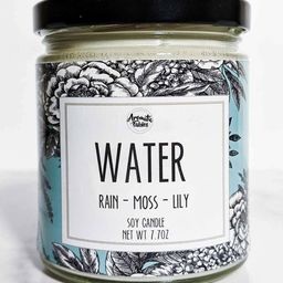 aromaticfables Round Shaped Scented Jar Candle with Lily Fragrance image 2