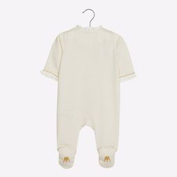 mothercare Bow Print Bodysuit with Typography image 2