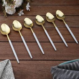vareesha Set of 6 Matt Finish Table Spoons image 2