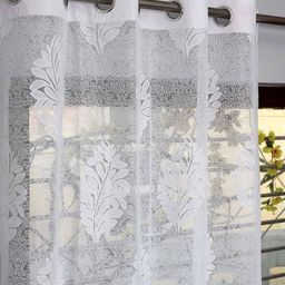 homefab india Pack of 2 Printed Sheer Window Curtains image 2