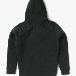 pink n blue Zip-Front Hoodie with Split-Kangaroo Pocket image 2