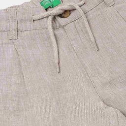 united colors of benetton Pleat-Front Trousers with Insert Pockets image 3