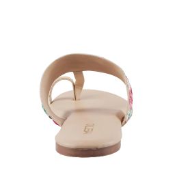 metro Embroidered Toe-Ring Flip-Flops image 3