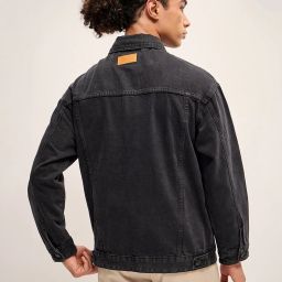the bear house Men Regular Fit Jacket with Button Closure image 3