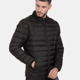 t-base Zip-Front Puffer Jacket with Slip Pockets image 3