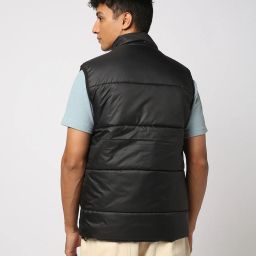 yousta Men Regular Fit Gillet with Insert Pockets image 3
