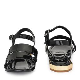 zebba Strappy Flat Sandals with Loopback Closure image 3
