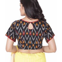 rene Ikat Print Front Open Blouse image 3