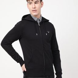 gant Zip Front Hooded Sweatshirt image 3