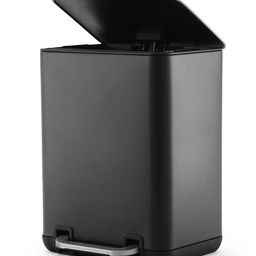 pure home and living Iron Waste Bin with Lid image 3