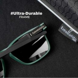 eyewearlabs Full-Rim UV-Protected Rectangular Sunglasses image 3