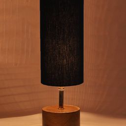 devansh Wooden Table Lamp with Shade image 3