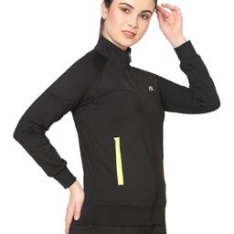naqsum Zip-Front Sweatshirt with Zipper Pockets image 3