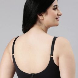 enamor Non-Wired Minimiser Bra with Cut-Out image 3