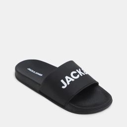 jack & jones Men Brand Print Open-Toe Slides image 3