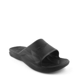 red tape Men Logo Print Round-Toe Slides image 3