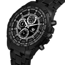 lorenz MK-3080K Analogue Watch with Steel Strap image 3