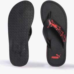 puma Luke V1 Printed Thong-Strap Flip-Flops image 3
