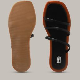 buda jeans co Multi-Strap Slip-On Sandals image 3