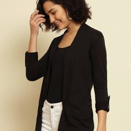 trend arrest Open-Front Shrug with Pull-Up Tabs image 3