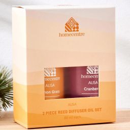home centre Set of 2 Cranberry & Lemongrass Diffuser Oils image 3
