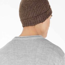 bharatasya Ribbed Knit Woolen Beanie Cap image 3